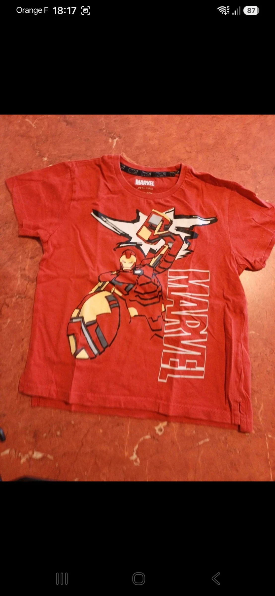 T.shirt garçon taille 5 ans